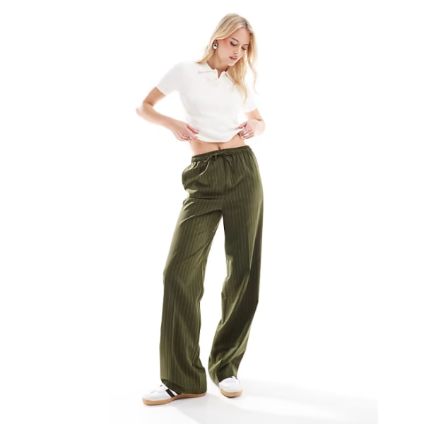 Asos Striped Tall Tailored Fit Pleated Pants, ₹3,159 