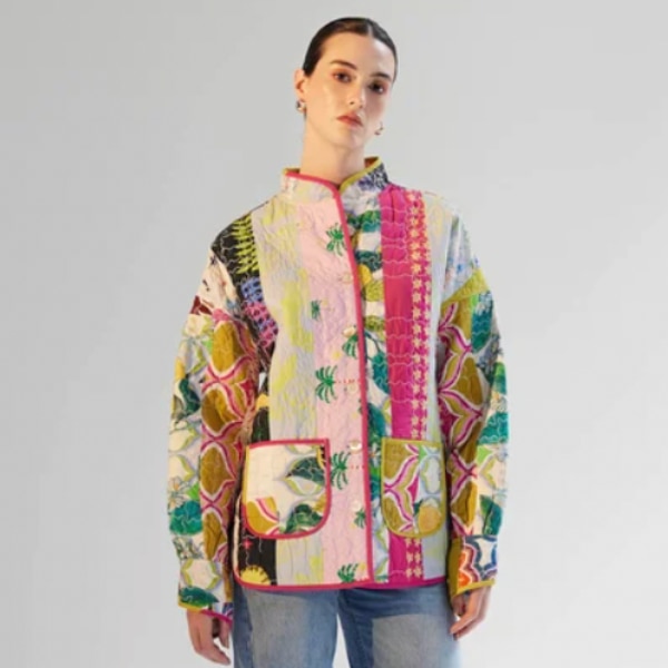 Shop Noib Noib Jacket Pink, ₹12,999