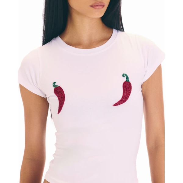 Mirchi By Kim Mirchi Tee/Tank, ₹5,500 