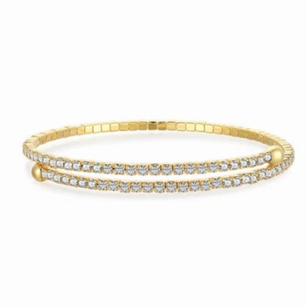 Bria Jewels Twix Bracelet- 18K Gold Plated, ₹1,599