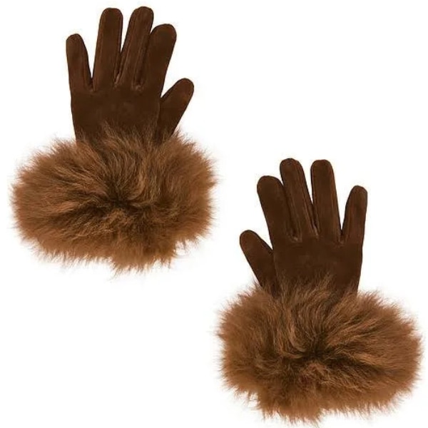 Susanna Chow Dawson Suede Gloves, ₹20,164