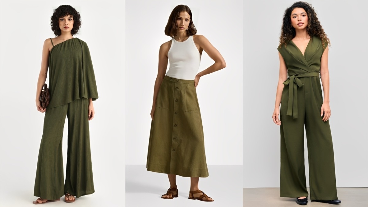 Olive green outfits that prove this earthy shade is the ultimate fall-winter essential