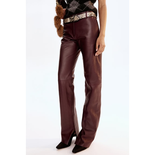 H&M Leather Trousers, ₹22,999