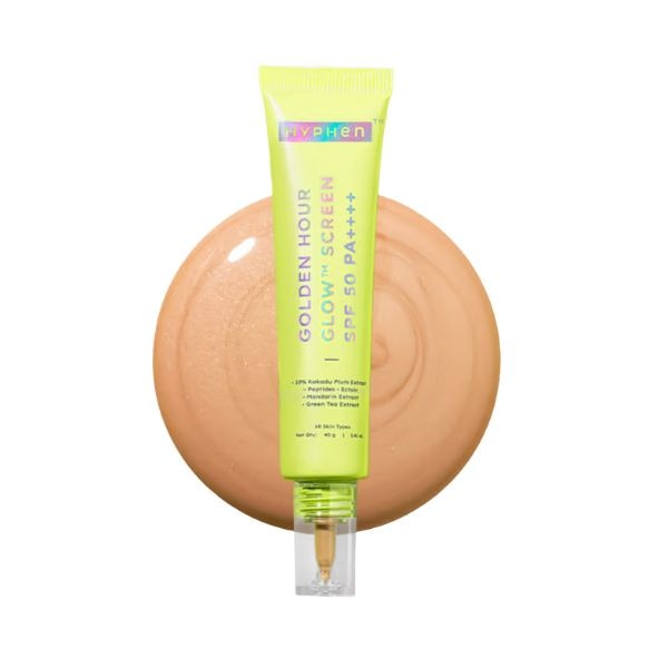 Hyphen Golden Hour Glow Sunscreen SPF 50 PA++++, ₹549