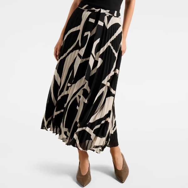 Forever New Elsie Belted Pleated Skirt, ₹4,800