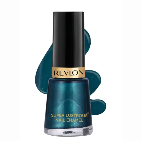 Revlon Super Lustrous Nail Enamel - Peacock Blue, ₹1,250