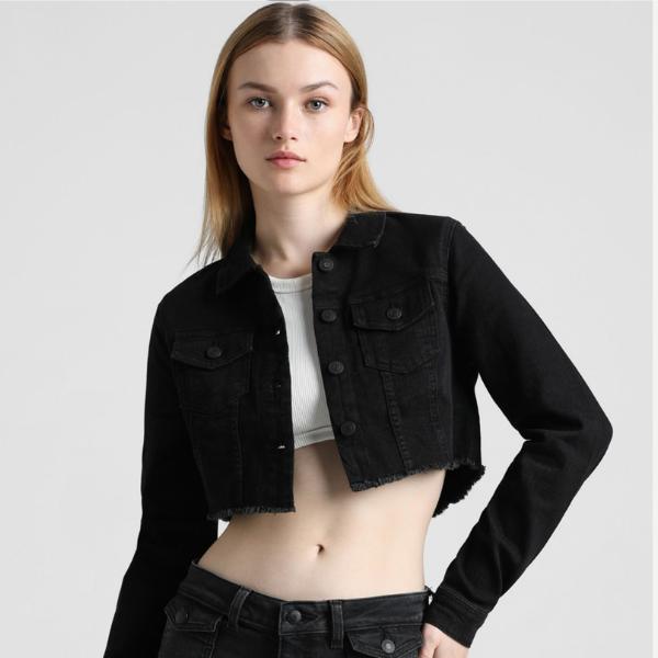 Only Solid Black Jacket, ₹2,405