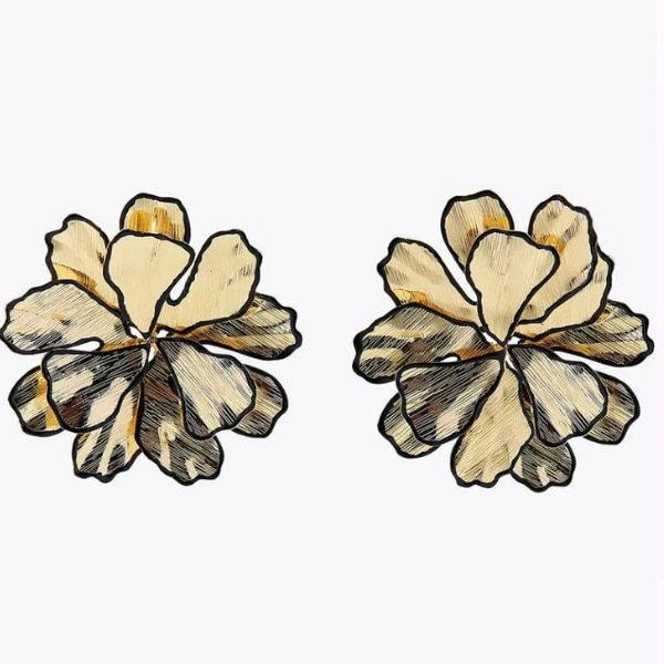 Zara Textured Flower Earrings, ₹1,750