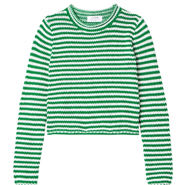 La Ligne Mini Marina Striped Cotton Sweater, ₹22,178 approx.