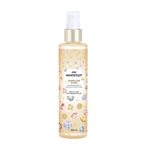 Nykaa Wanderlust Sparkling Stars Body & Hair Fine Fragrance Mist, ₹600