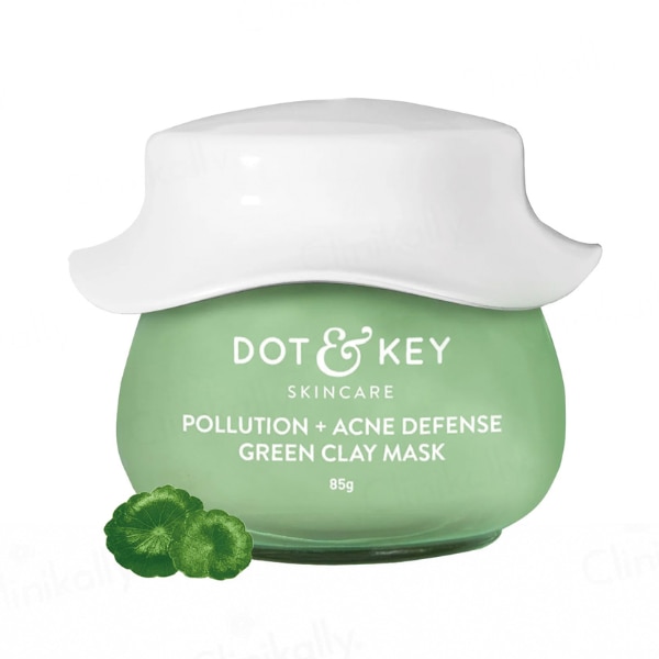 Dot & Key Pollution + Acne Defense Green Clay Mask, ₹550