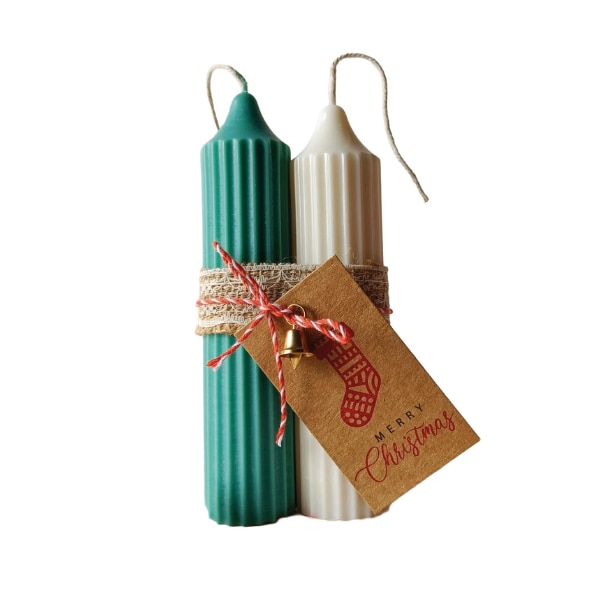 Brown Living Hope Pillar Set of 2 Candles, ₹1,780