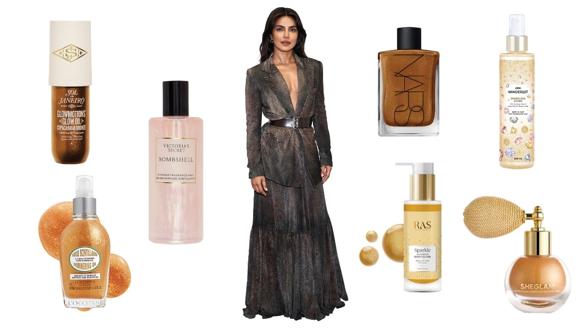 The best body glitter oils and mists for all holiday parties