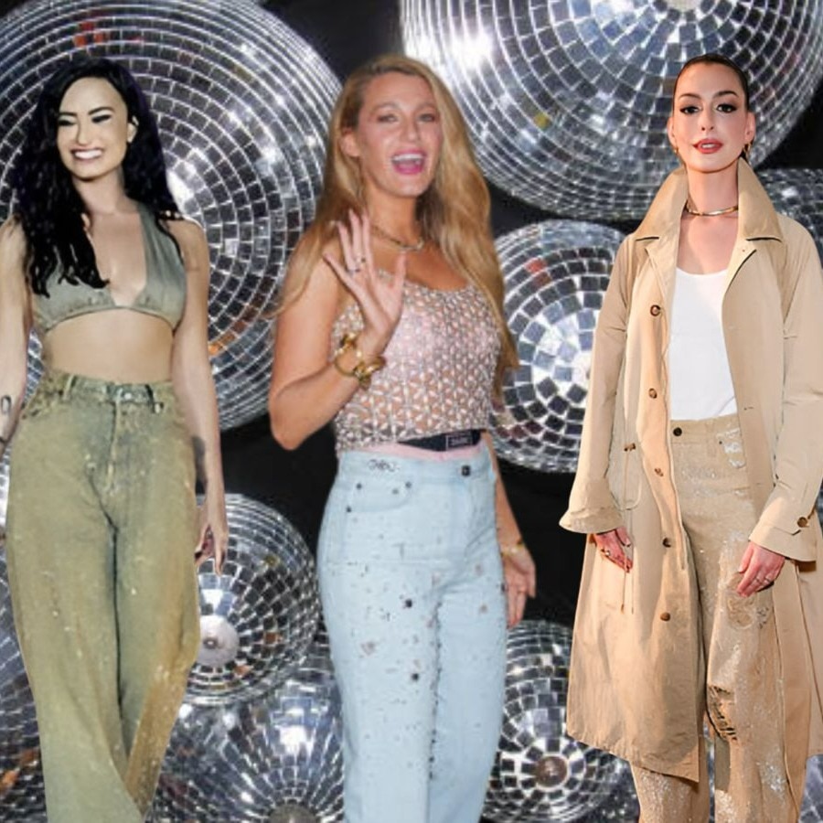 These bedazzled jeans are the fun fix to try when plain jeans feel boring