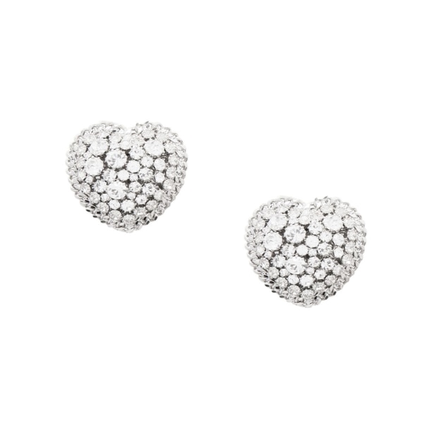 Alessandra Rich Silver-tone Crystal Clip Earrings, ₹49,224 approx.