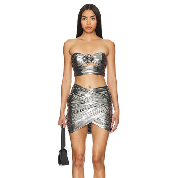 NBD (Revolve) Milana Metallic Top, ₹18,399