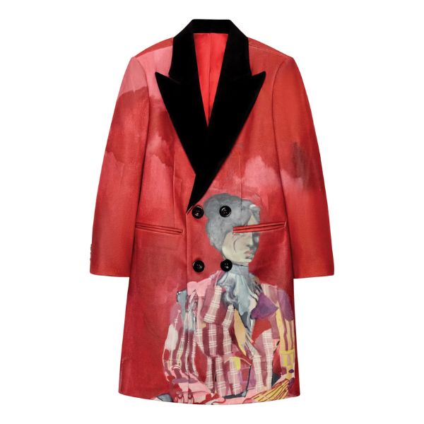 KidSuper Watercolor Girl Topcoat, ₹66,000