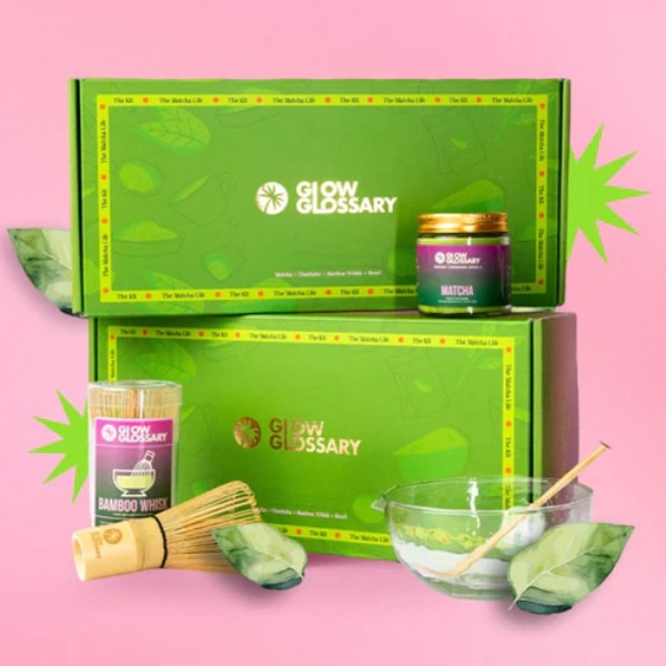 Glow Glossary Matcha Kit, ₹2,558