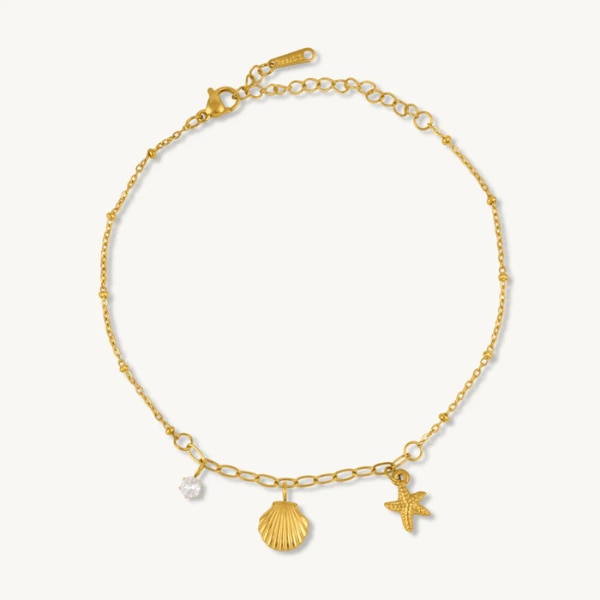 Palmonas Coastal Aura Shell Anklet, ₹2,899