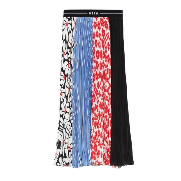 MSGM Mix-Print Midi Skirt, ₹80,327 approx.