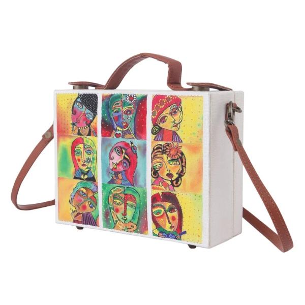 Gone Case Abstract Hand-Painted Sling Bag, ₹4,899
