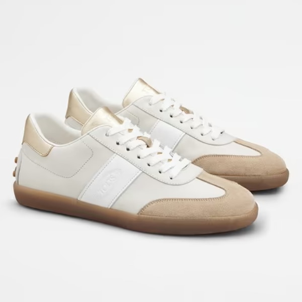 Tod's Tabs 68C Lace-Up Leather Sneakers, ₹65,000