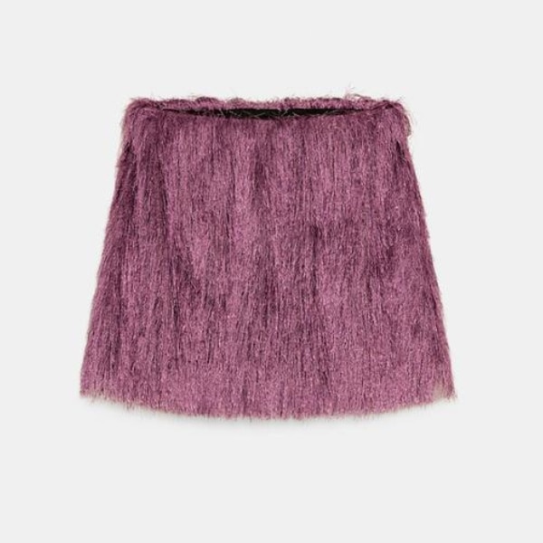Zara Fringed Short Skirt, ₹2,550