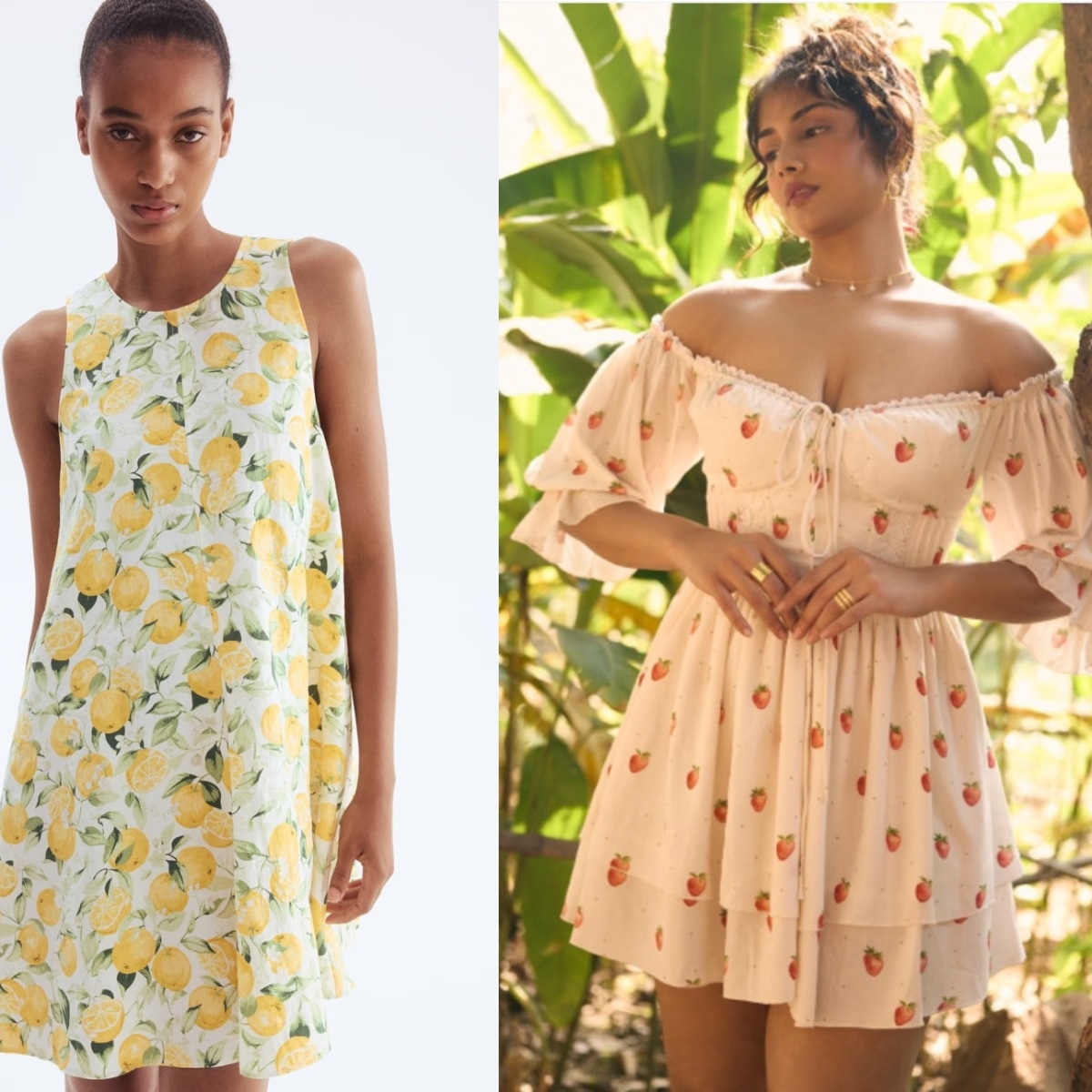 Fruit printed dresses that feel like Summer but can be worn all year round  