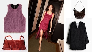 Fringed pieces are back and we’re fully leaning into the drama Fringed pieces are back and we’re fully leaning into the drama