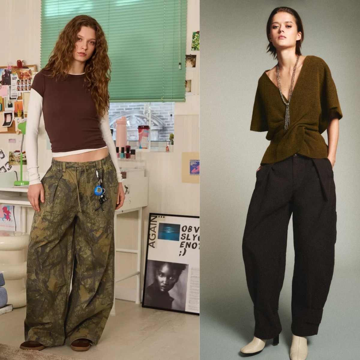 Cargo pants are officially back and the fashion girls are obsessed