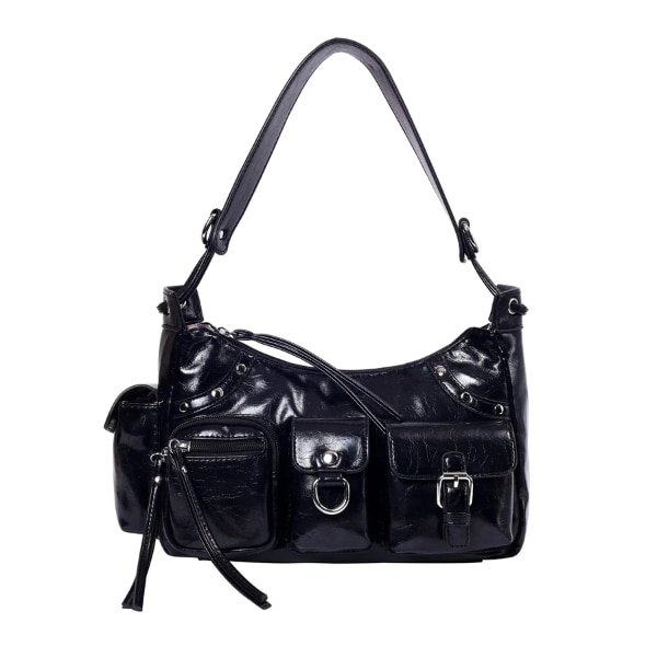 Lino Perros Harper Utility Black Shoulder Bag, ₹4,495