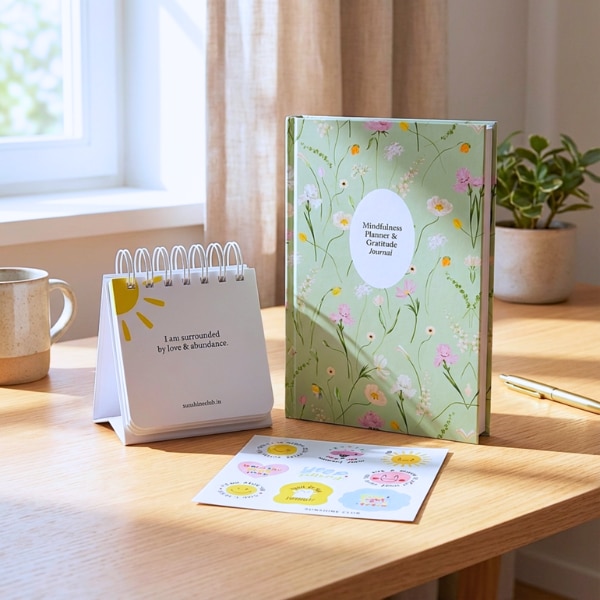Sunshine Club The Balance Bundle - Affirmation Cards & Planner, ₹1,598