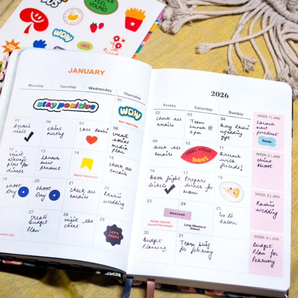 The Art Loom Midnight Garden 2026 Annual Planner, ₹2,390