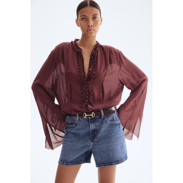 H&M Crêpe Blouse, ₹4,999