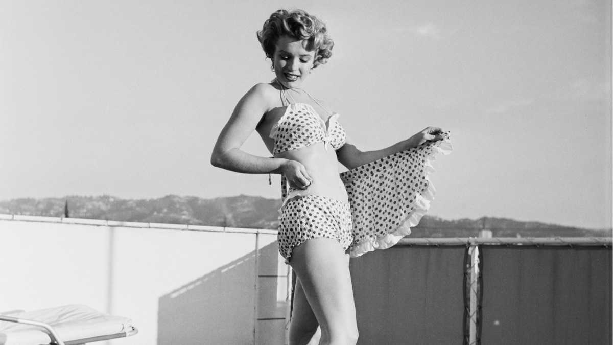 We're officially drooling over these polka-dot bikinis