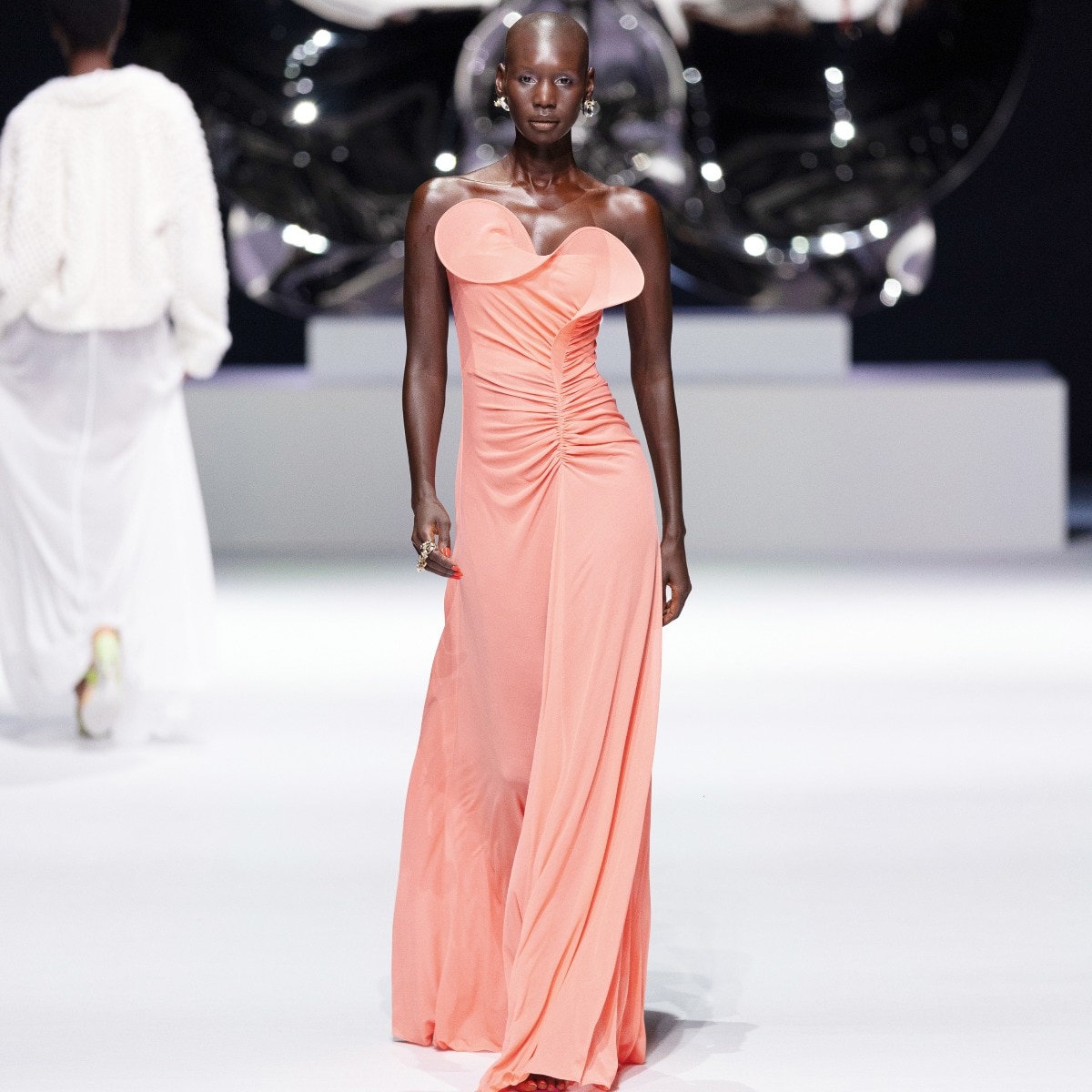 If you love a little drama these draped pieces are for you