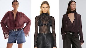 The hottest sheer blouses for when subtle just isn’t on the agenda The hottest sheer blouses for when subtle just isn’t on the agenda