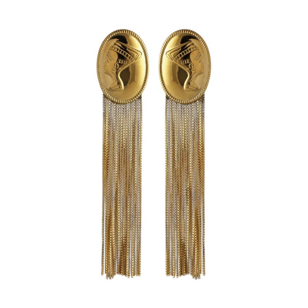 The Folklore Neffie Fringe Earrings, ₹12,500