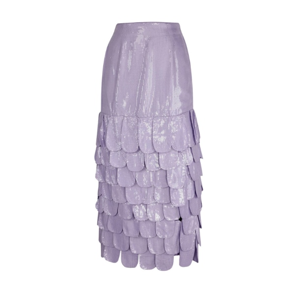 Rahul Mishra Sequin Embroidered Layered Skirt, ₹45,900 approx.