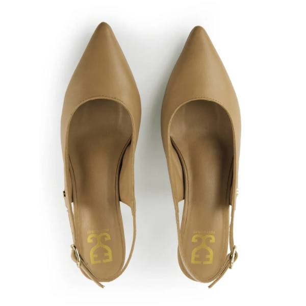 Fizzy Goblet High Tea Pointed Block Heels, ₹3,990