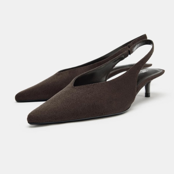 Zara Slingback High-Heel Shoes, ₹3,550
