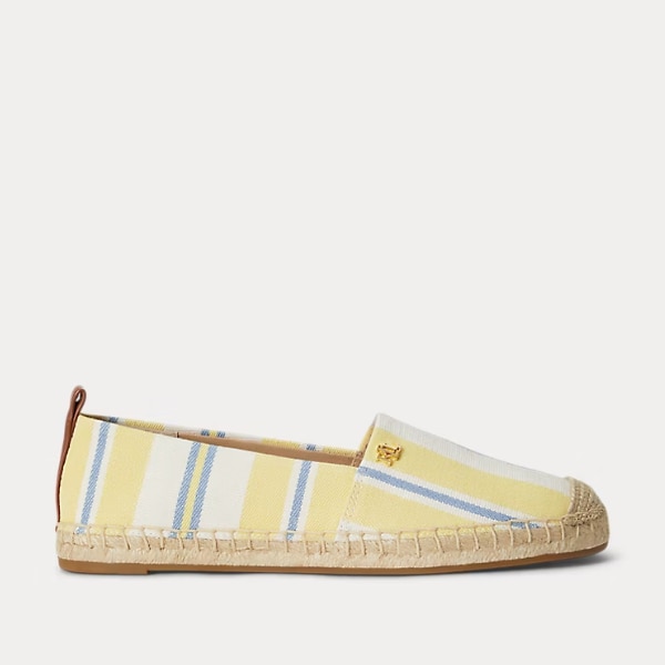 Ralph Lauren Cameryn III Striped Canvas Espadrille, ₹14,800