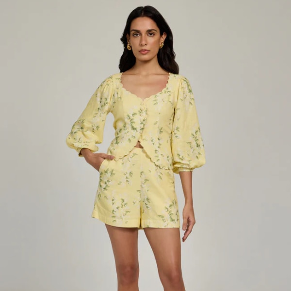 Sannes Shorts and Nerida Top, ₹3,990 and ₹6,590 respectively