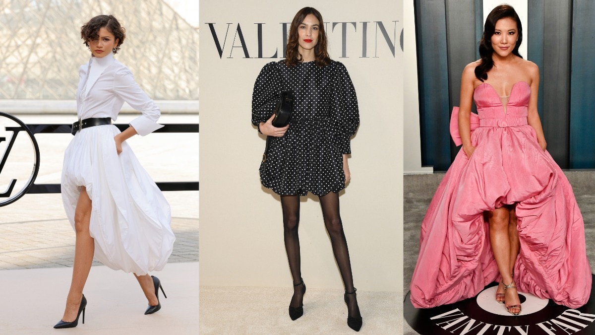 The bubble dress trend is here and it's bigger than ever