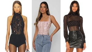 The embellished bodysuits are the only going out tops we’re wearing after dark The embellished bodysuits are the only going out tops we’re wearing after dark