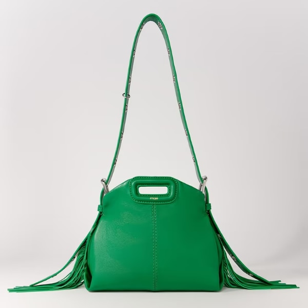 Maje Smooth Leather Mini Miss M Bag, ₹31,500