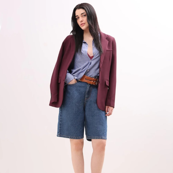 Vero Moda Blue Denim Shorts, ₹3,499