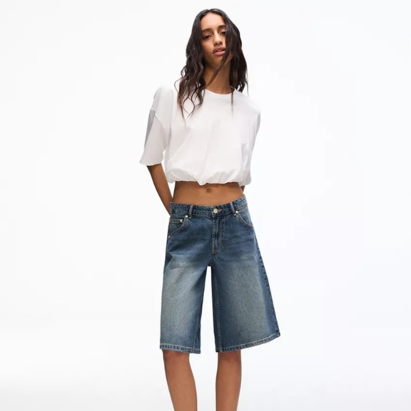 Baggy Denim Jort Bermuda shorts, ₹2,550