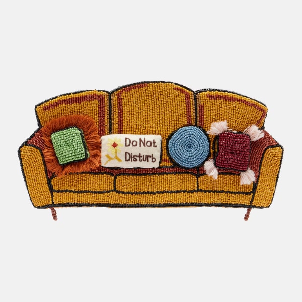 Staud Couch Beaded Clutch, ₹37,957 approx. 