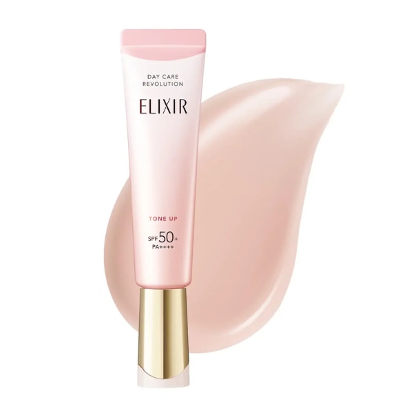 Shiseido Elixir Day Care Multifunctional Tone Up Emulsion Baby Pink SPF 50+, ₹3,060